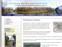 Tablet Screenshot of coehoorn.nl